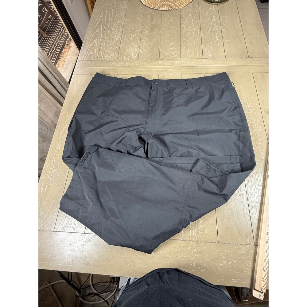 Cabelas Gore-Tex Cargo Pants Mens 4XL‎ Black Waterproof Outdoor Hiking Big - Picture 11 of 16